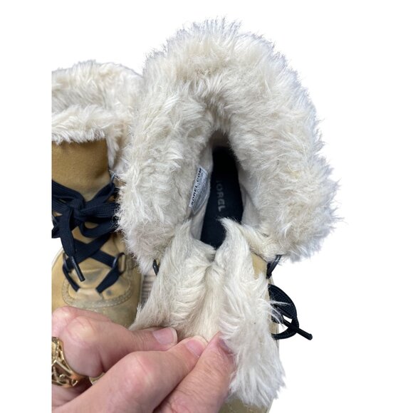 Sorel Womens Carnival Winter Boots Faux Fur Lined Size 8.5 SKU 9286 - Picture 9 of 10